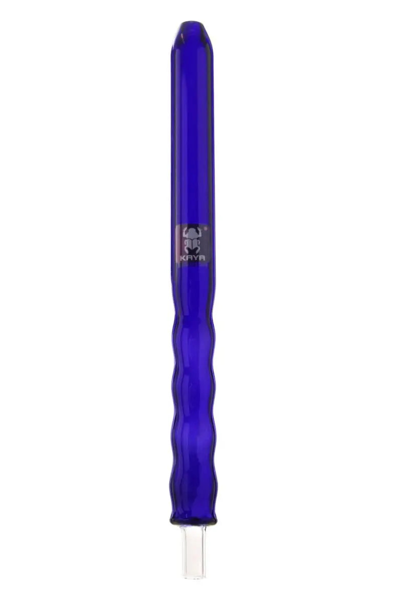 Embout buccal en verre pour chicha Kaya Wave Blue