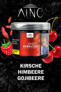 Aino Shisha-Tabak Lady Mammalade in einer 20Gramm Dose zum Rauchen in einer Shisha oder Wasserpfeife.