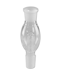 Black Leaf® 'Flow' Aktivkohleadapter aus Borosilikatglas zum befüllen mit Aktivkohle.