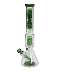 Icebong mit Baumperkolator und Weed-Design von Black Leaf