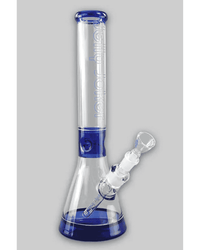 Blue Bat Bong 42 cm mit blauen Details