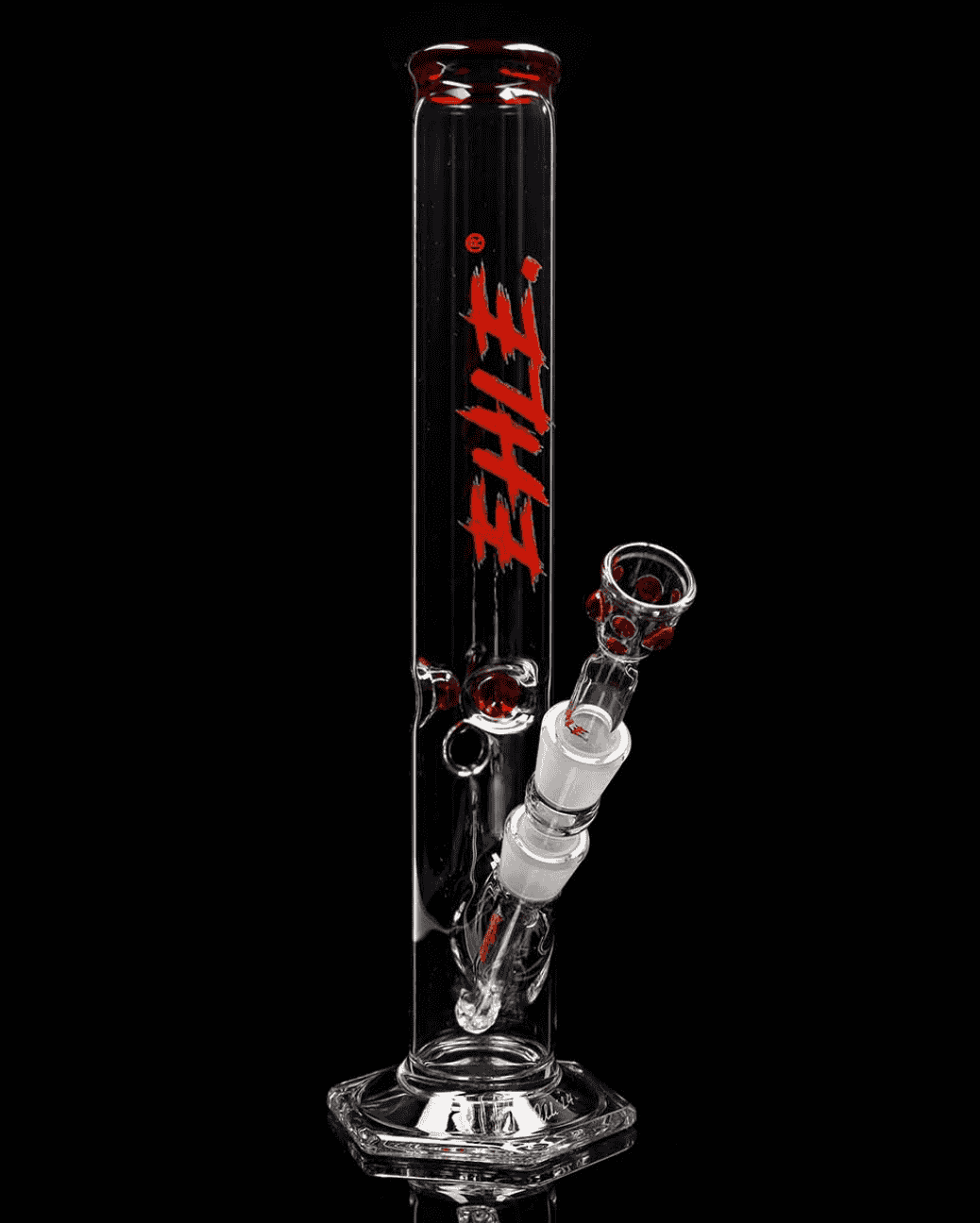 EHLE. Icebong Sonderedition RED SERIES BONG zum Rauchen von Kräutern