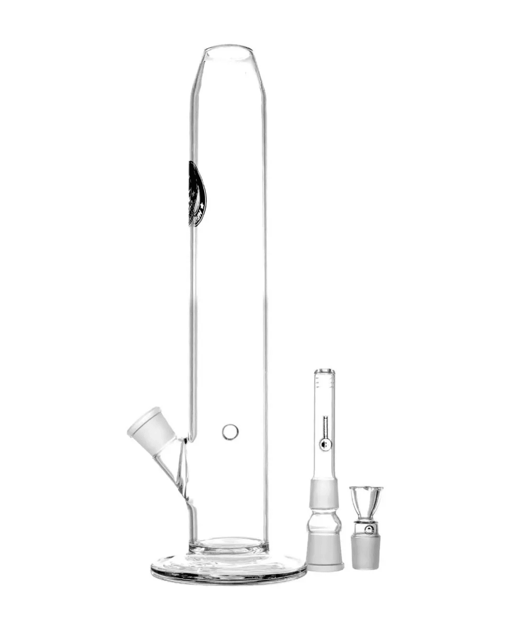 Schöne Bazooka Bong mit Kickloch, passendes Chillum und Head/Kopf von Heisenberg günstig kaufen. Zum Rauchen von Kräutern.