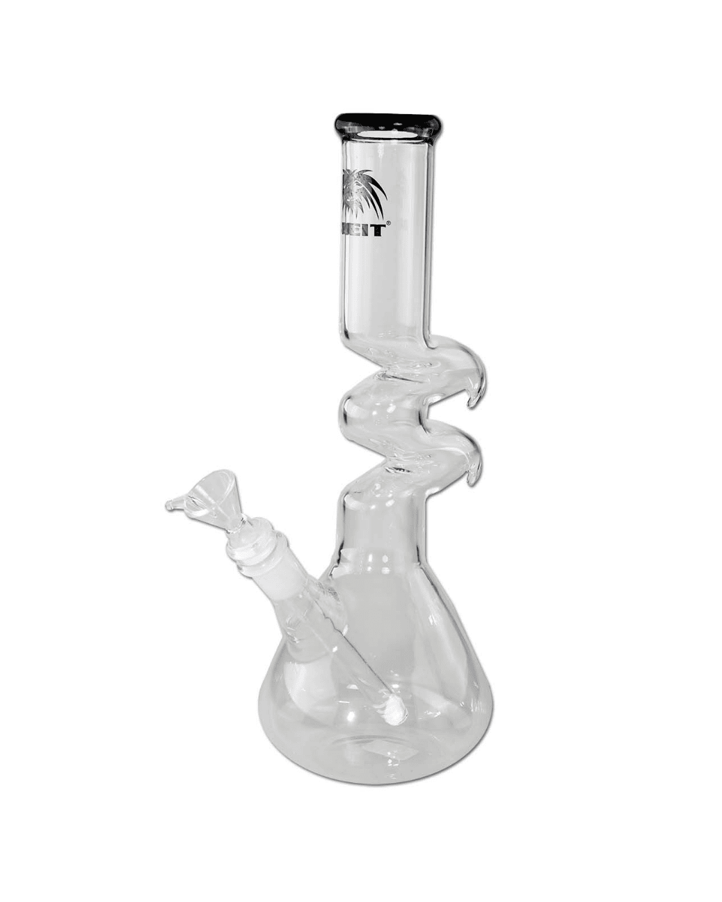 ZickZack-Bong – BREIT® zum Rauchen von Kräutern und Öle.