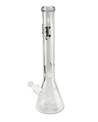 Gesamtaufnahme der Black Leaf Beakerbong Ice mit 9 mm Wandstärke
