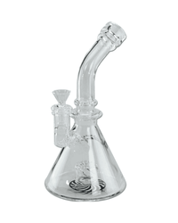 BLAZE Glasbong mit Kräuterkopf und Banger für Dabbing