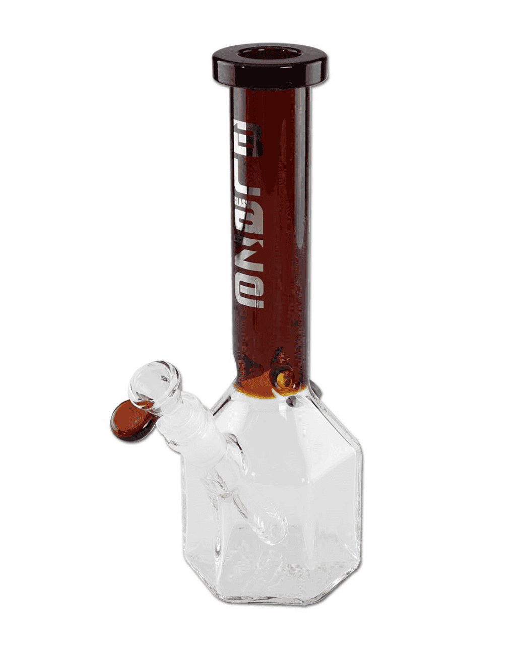 BLAZE Icebong mit sechskantigem Design in Amber