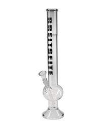 BREIT Glaspfeife 55 cm mit schwarzem Schriftzug