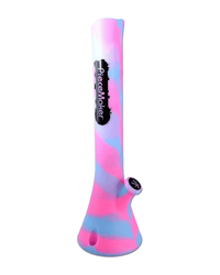 PieceMaker Kahuna Silikonbong Kotton KandyGlow in hellblau-pink