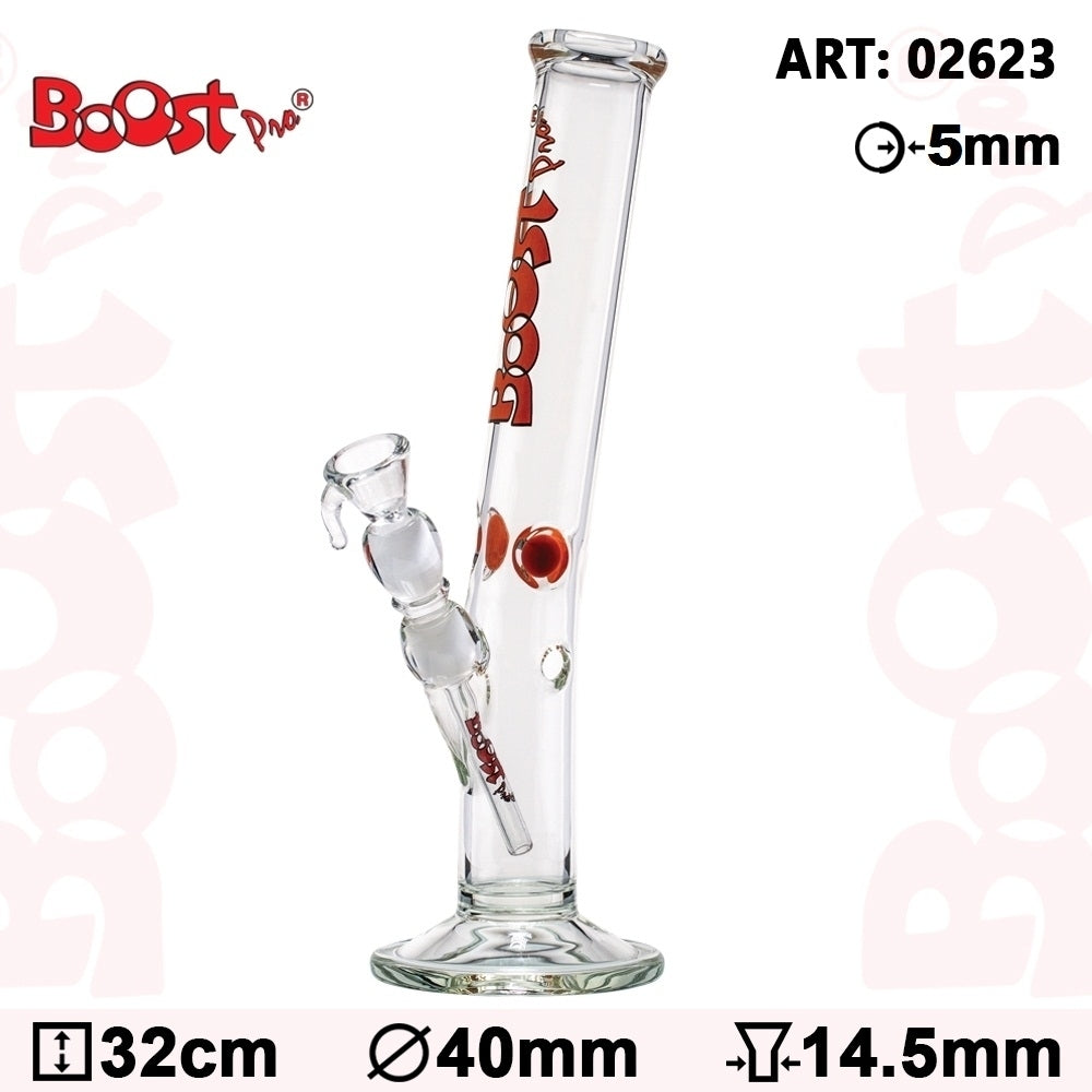 Boost Hangover Red Glass Bong