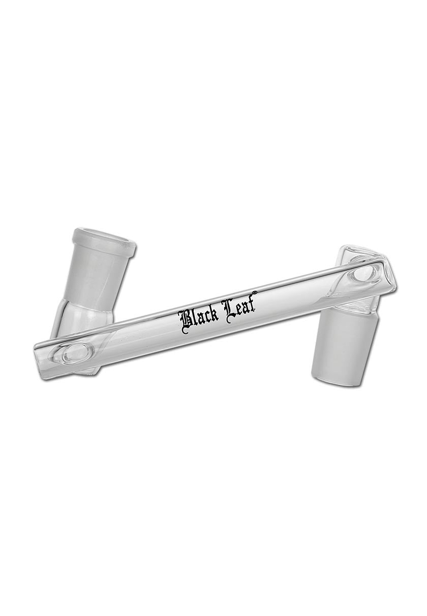 Black Leaf Drop Down Adapter Ansatz 90°