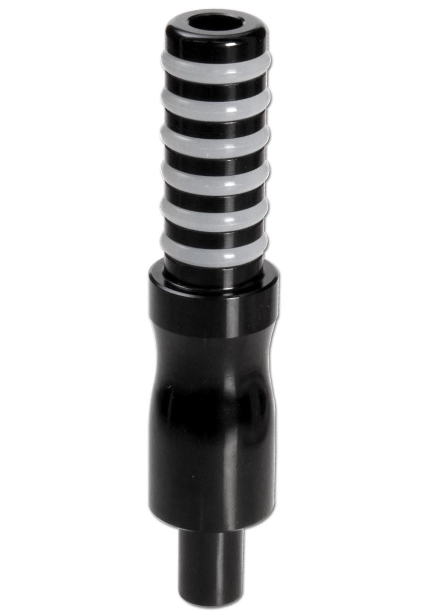 Adapter für Glasmundstück schwarz