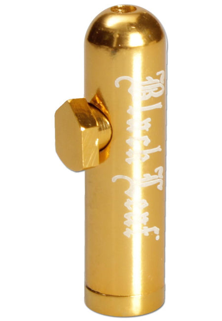 Sniff Bottle Black Leaf Dosierer - Gold