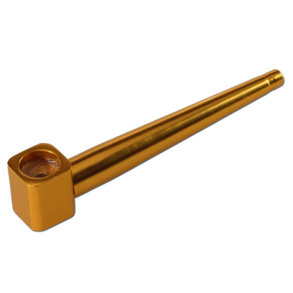 Roller Handpfeife aus eloxiertem Aluminium - Gold