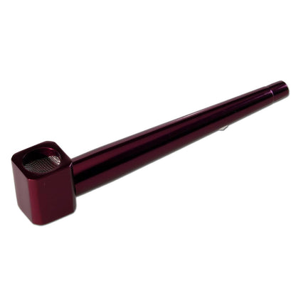 Roller Handpfeife aus eloxiertem Aluminium - Violett