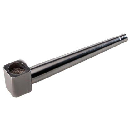 Roller Handpfeife aus eloxiertem Aluminium - Grau