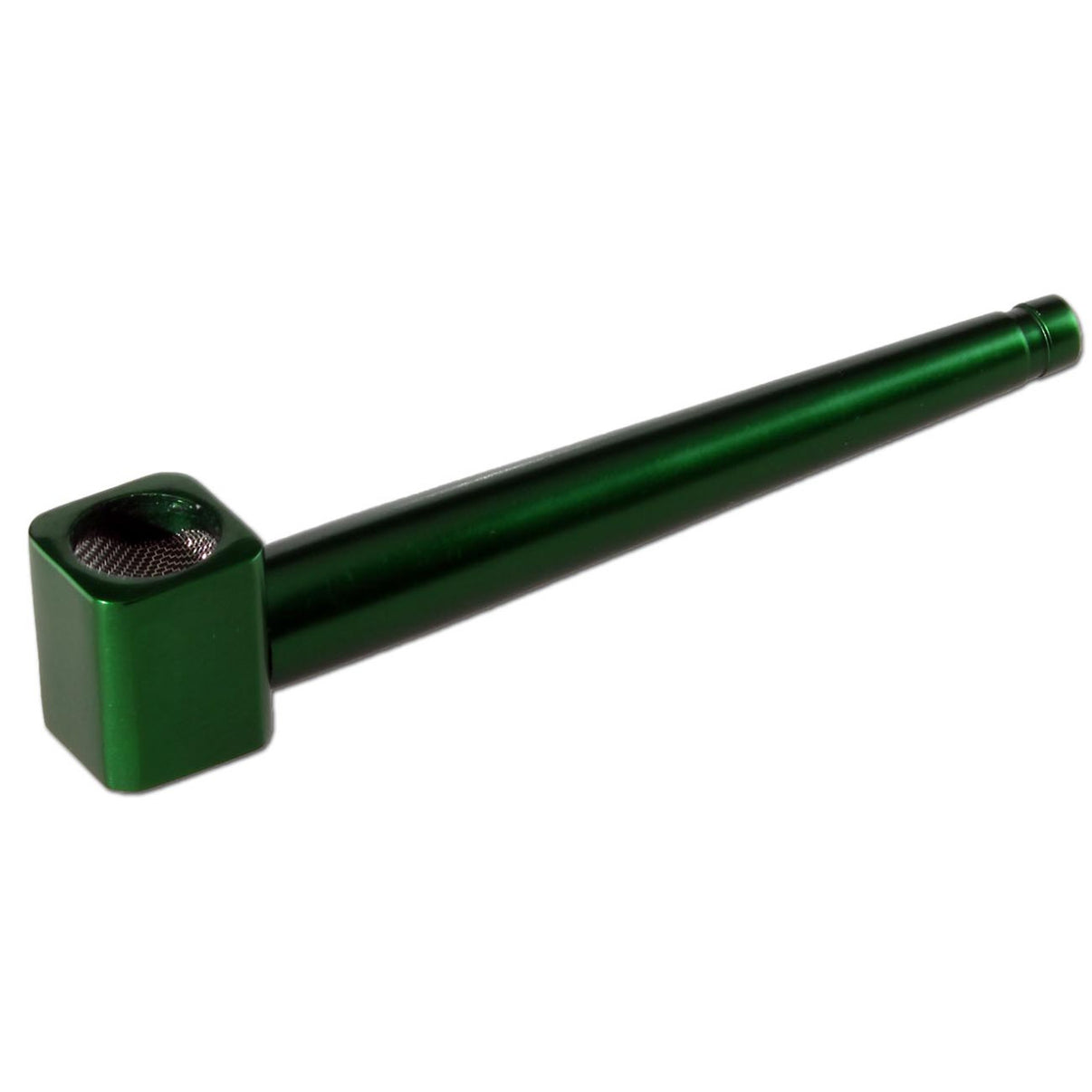 Roller Handpfeife aus eloxiertem Aluminium - Grün