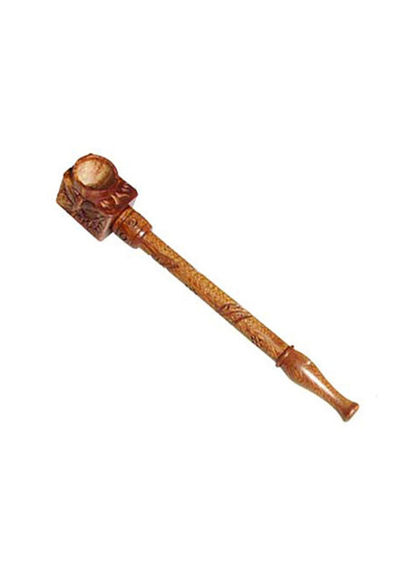 Rosenholz-Pfeife geschnitzt