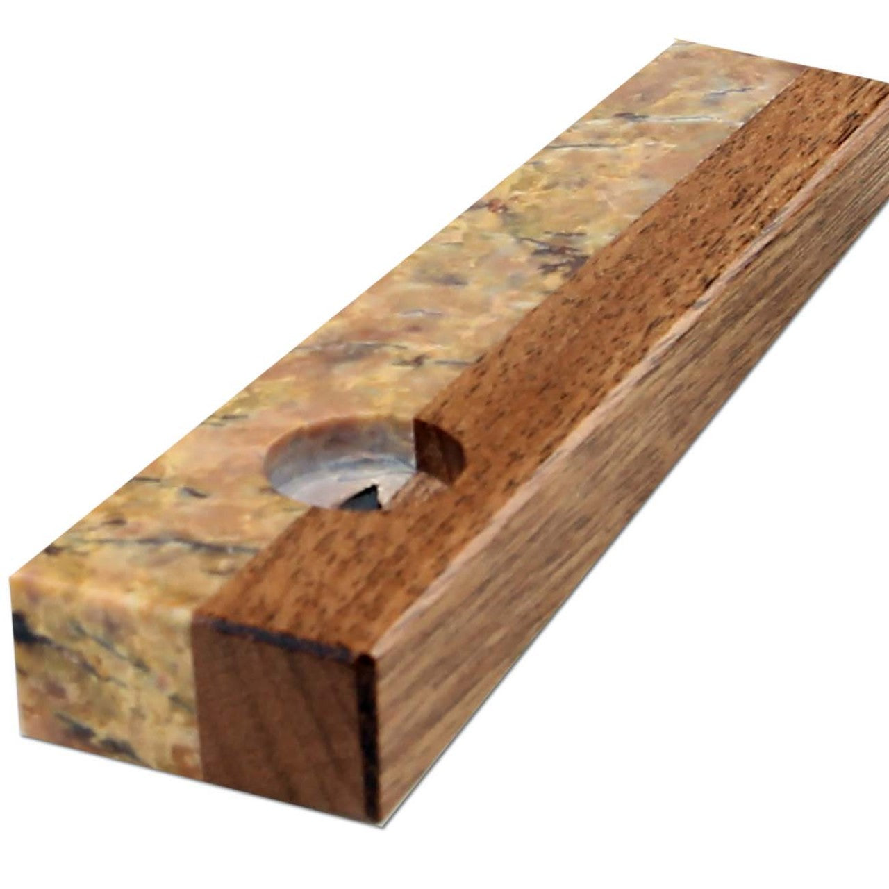 Specksteinpfeife mit Shishamholz - Modell 8