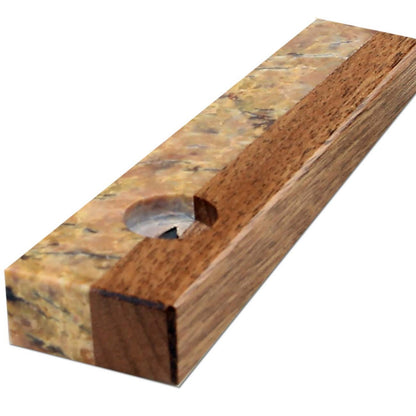 Specksteinpfeife mit Shishamholz - Modell 8