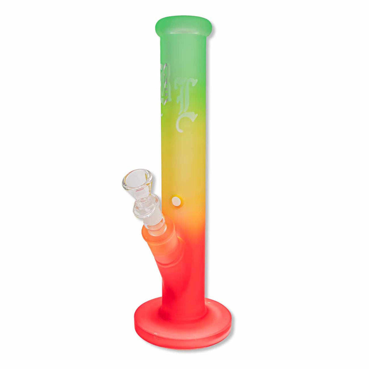 Black Leaf RASTA Bong - Zylinder-Bong