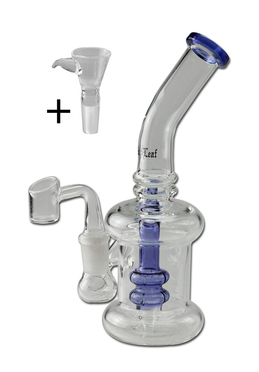 Black Leaf Perkolatorbong Kräuter + Öl blau