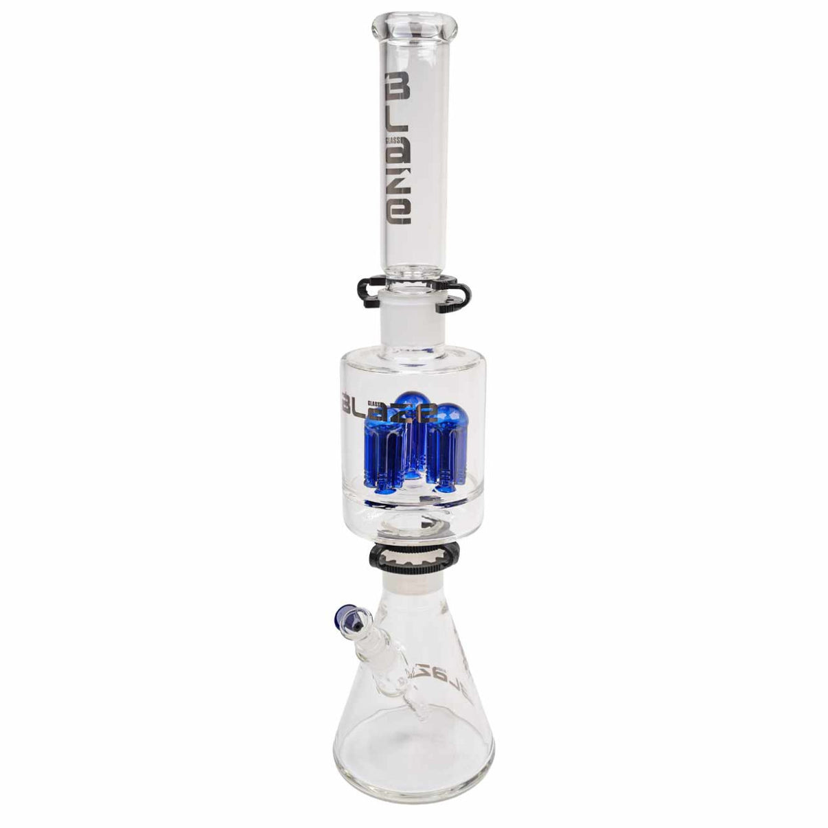 M+M Blaze Kombi-Bong 3tlg. blau