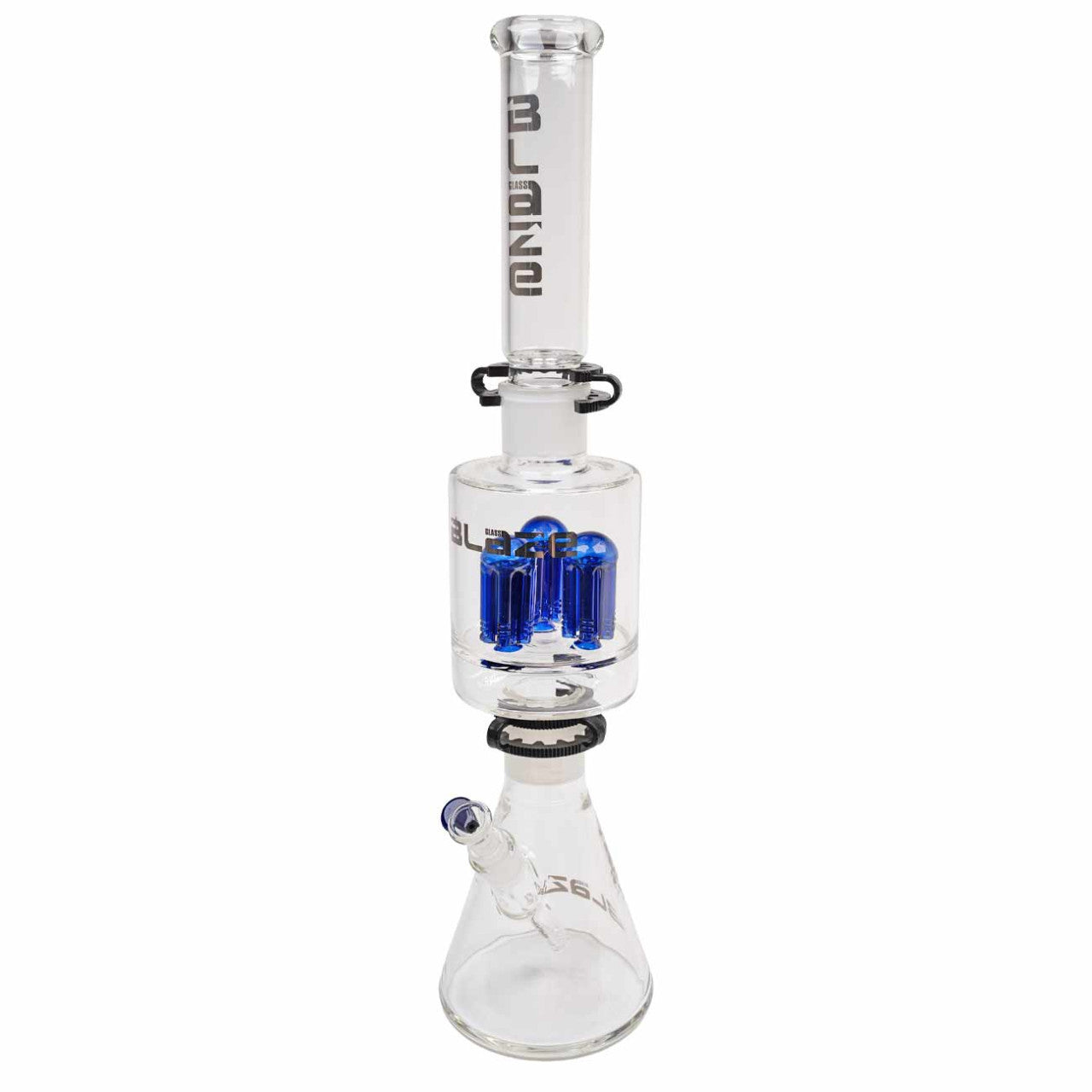 M+M Blaze Kombi-Bong 3tlg. blau