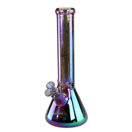 Black Leaf Purple Magic Beakerbong Ice Regenbogeneffekt