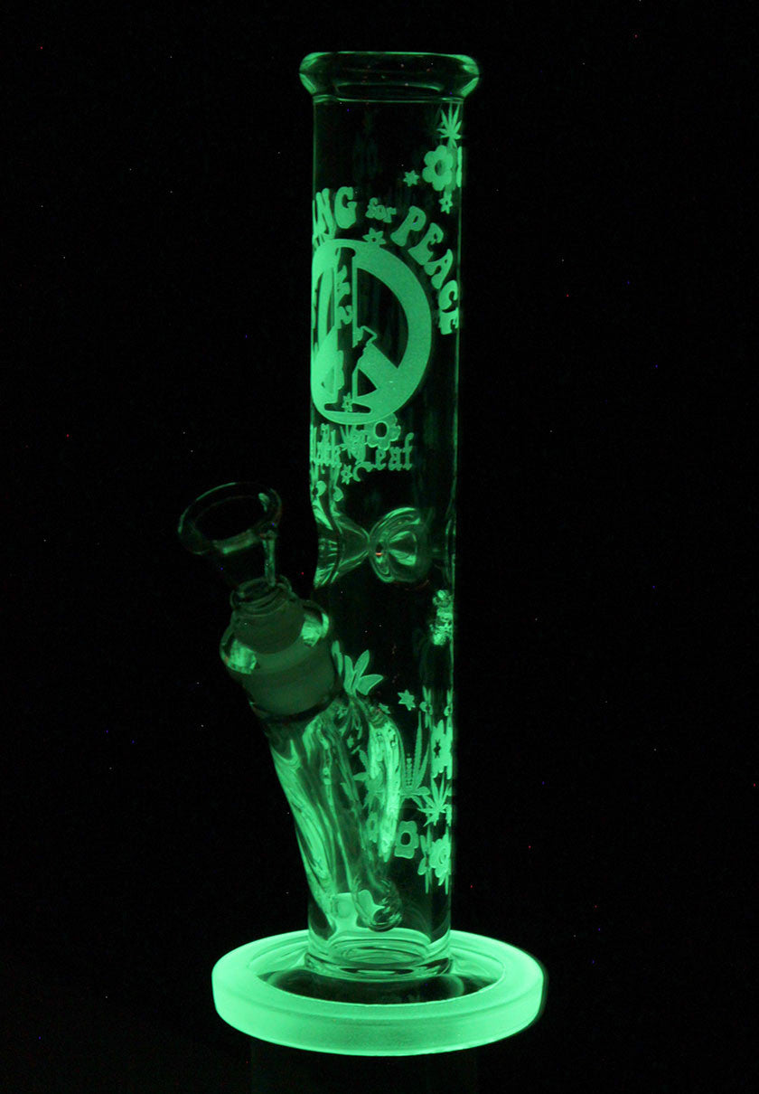 Black Leaf Smoking for Peace Icebong Glow