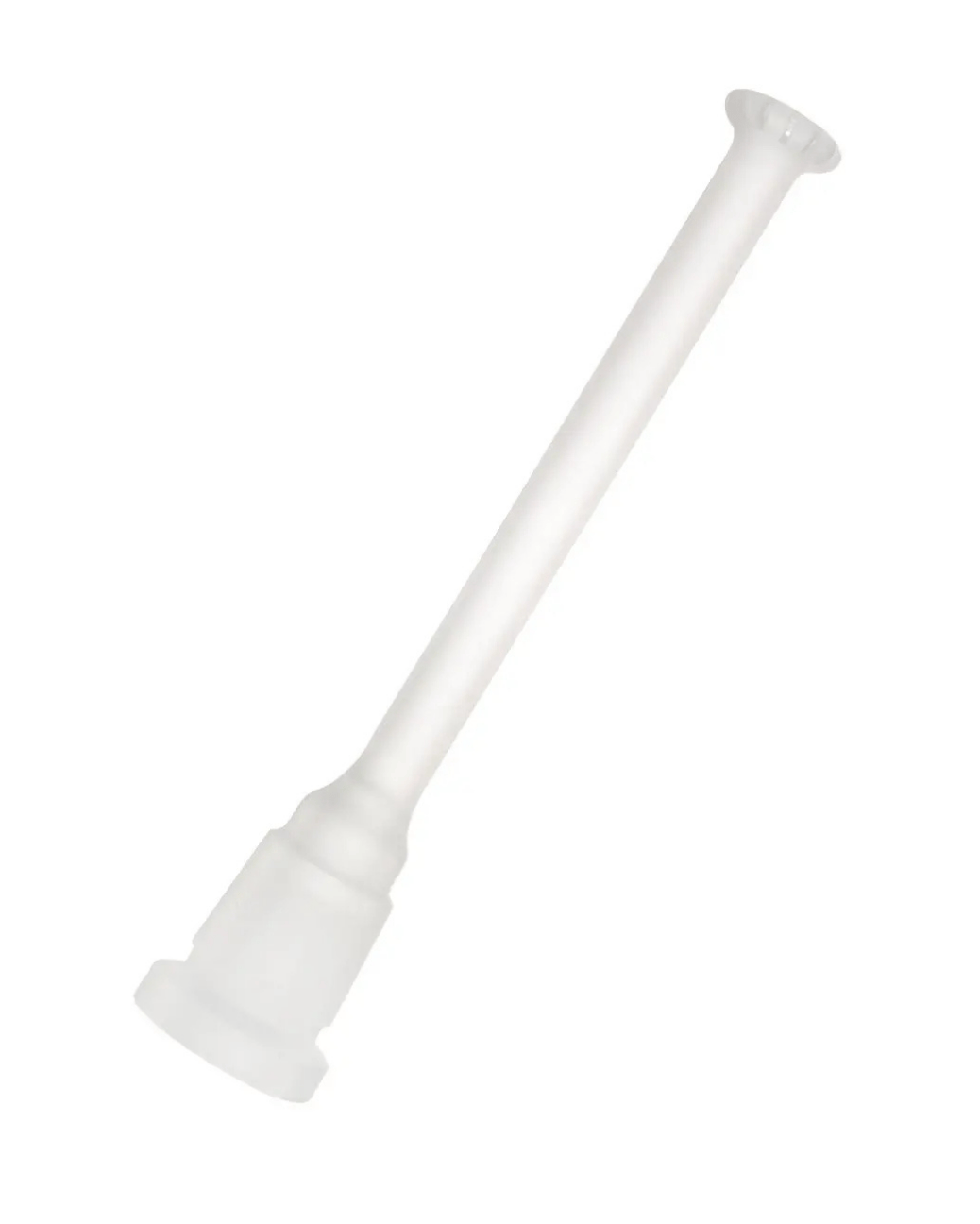 Nahaufnahme der sandgestrahlten, satinierten Oberfläche des Circulator