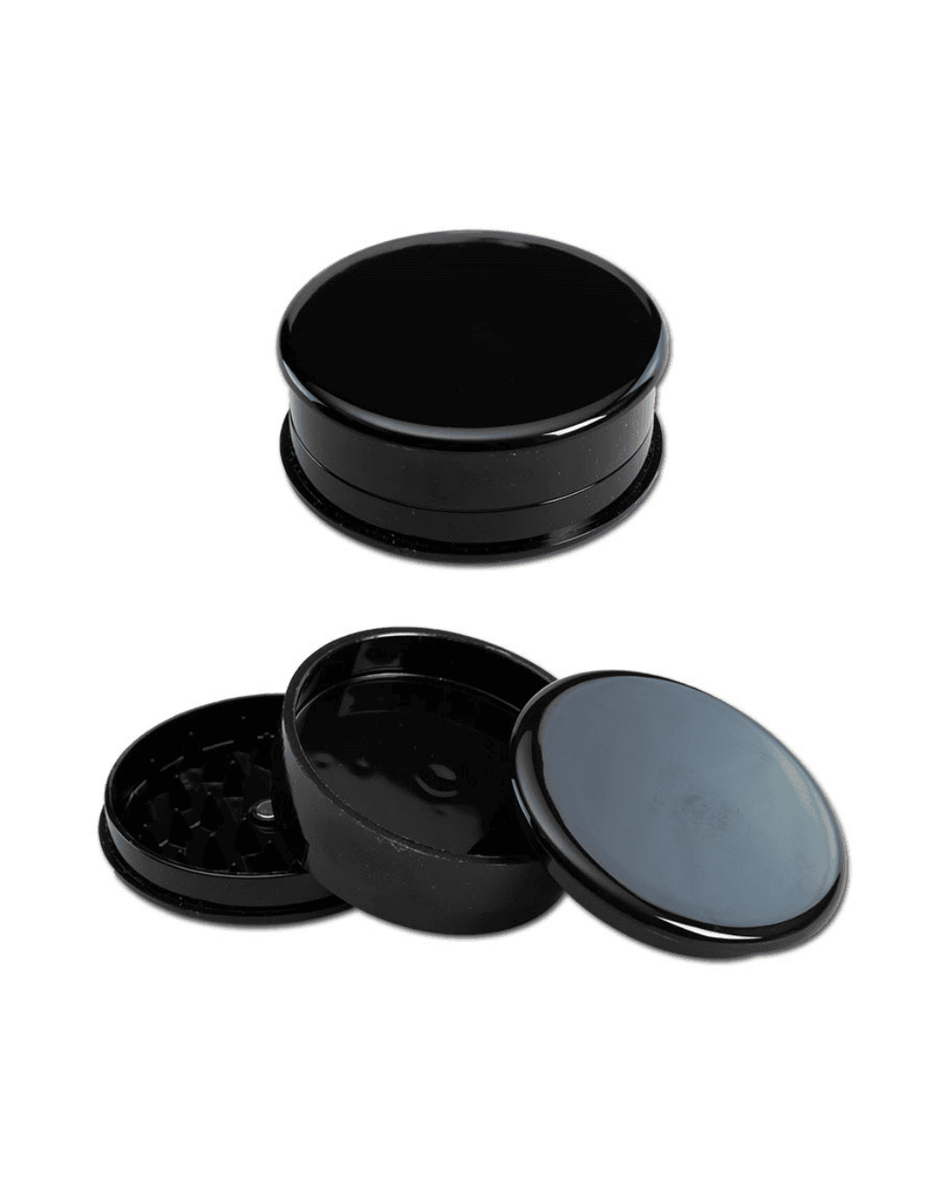 3-teiliger Acryl Grinder - Crusher (61mm)