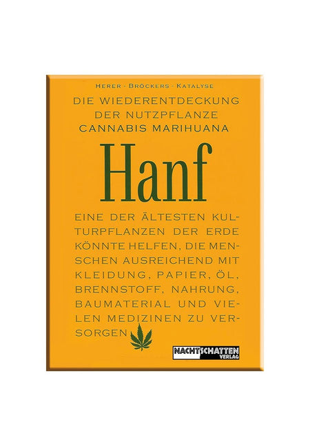 Buch Die Wiederentdeckung der Nutzpflanze Hanf