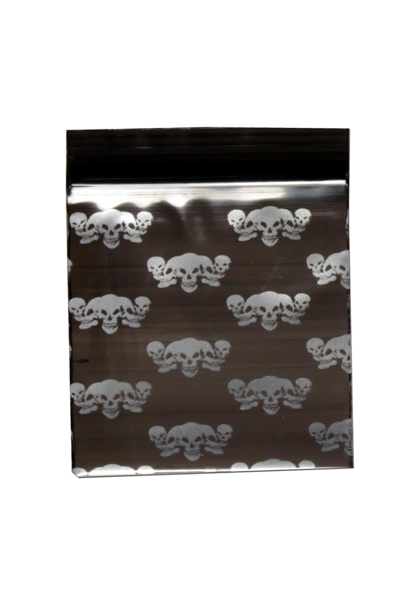 Schnellverschlussbeutel Schädel - Variante-1