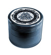 Black Leaf Grinder VALHALLA 4-tlg. grau