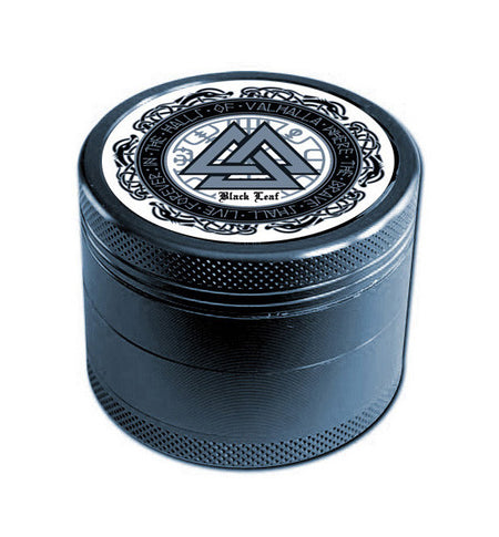 Black Leaf Grinder VALHALLA 4-tlg. grau