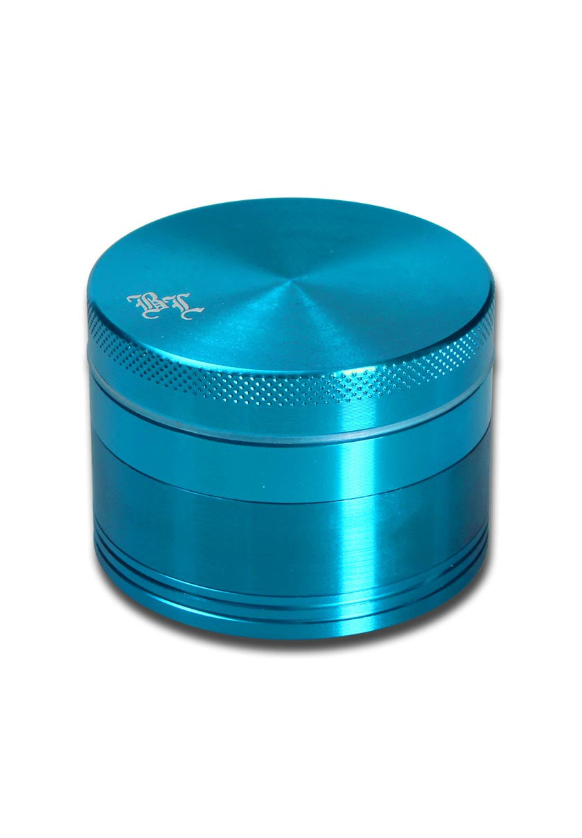 Black Leaf Premium Aluminium-Grinder 4-teilig mit Magnet - Hellblau