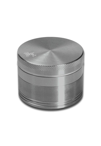 Black Leaf Aluminium-Grinder 4-teilig mit Magnet - Chrom