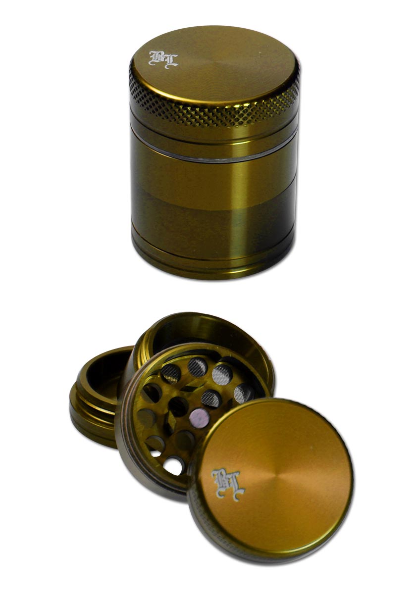 Black Leaf Grinder Mini 4-teilig