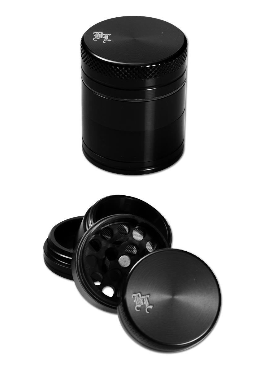 Black Leaf Grinder Mini 4-teilig
