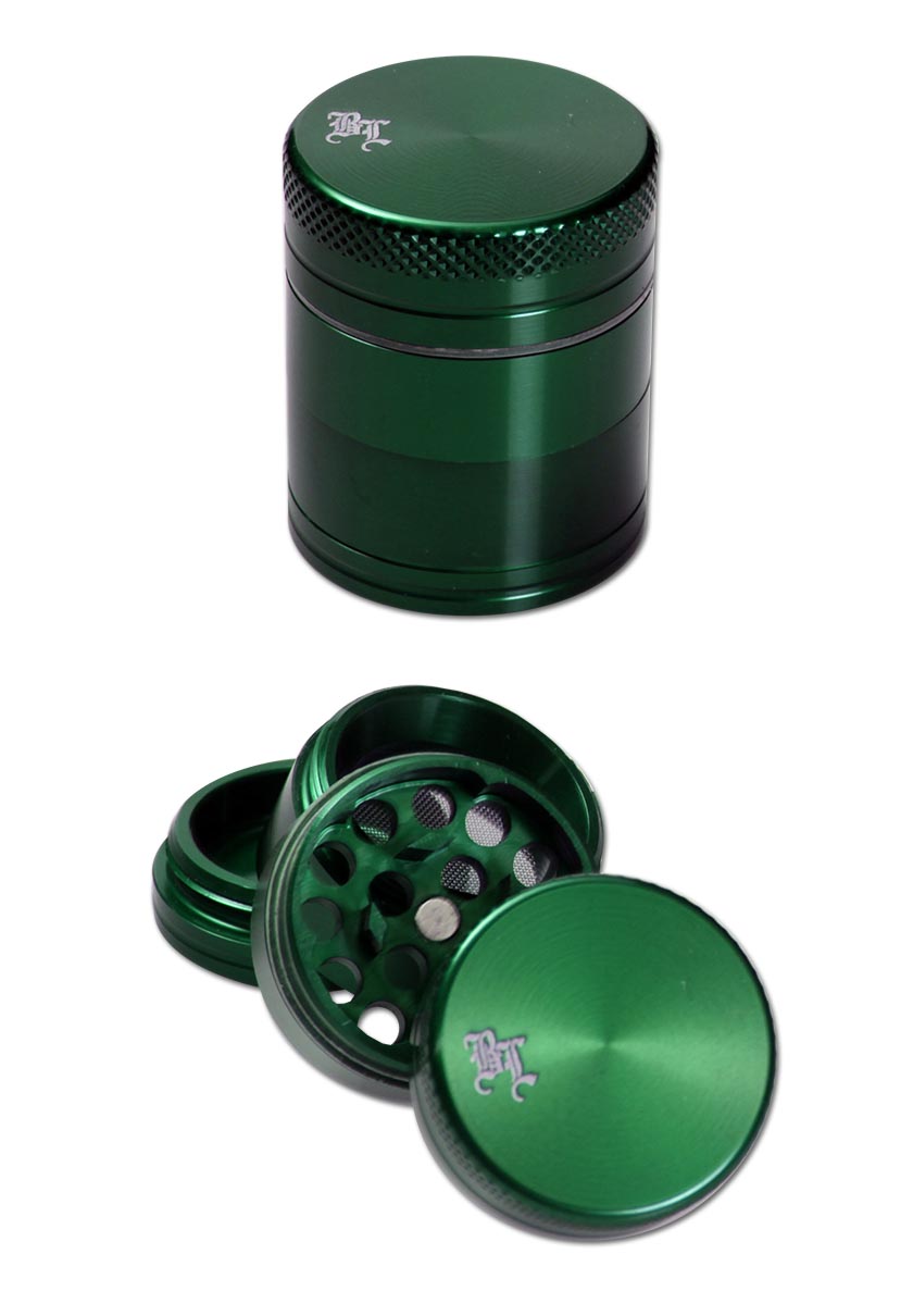 Black Leaf Grinder Mini 4-teilig