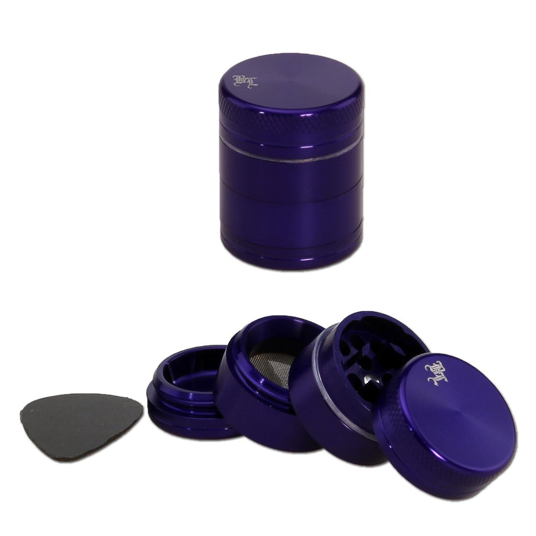 Black Leaf Grinder Mini 4-teilig