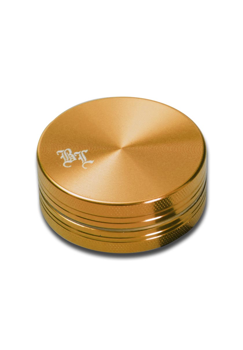 Black Leaf Aluminium-Grinder 2-teilig