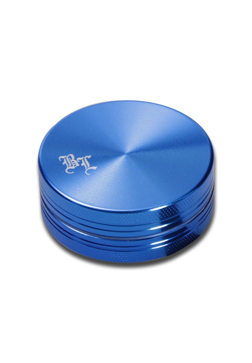 Black Leaf Alu-Grinder 2-teilig mit Magnet - Blau