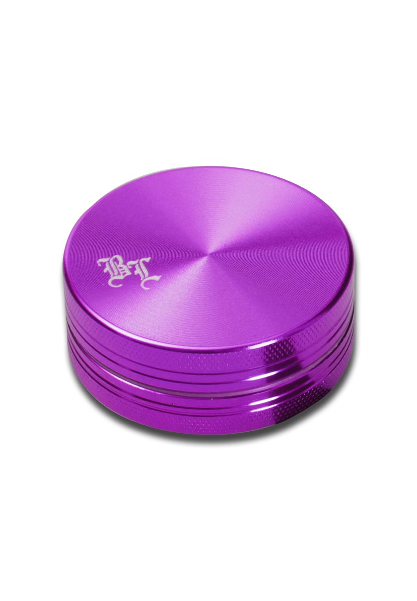 Black Leaf Aluminium-Grinder 2-teilig