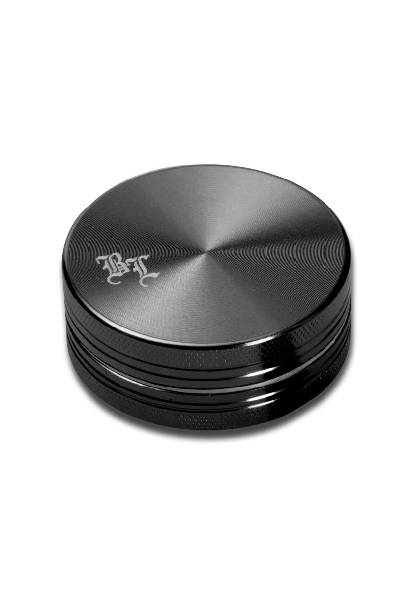 Black Leaf Aluminium-Grinder 2-teilig
