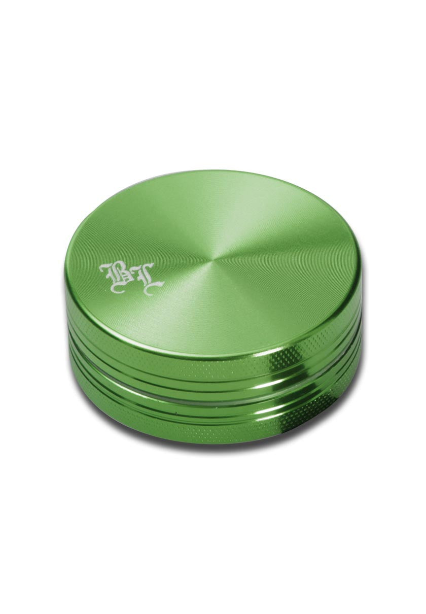 Black Leaf Alu-Grinder 2-teilig mit Magnet - Hellgrün