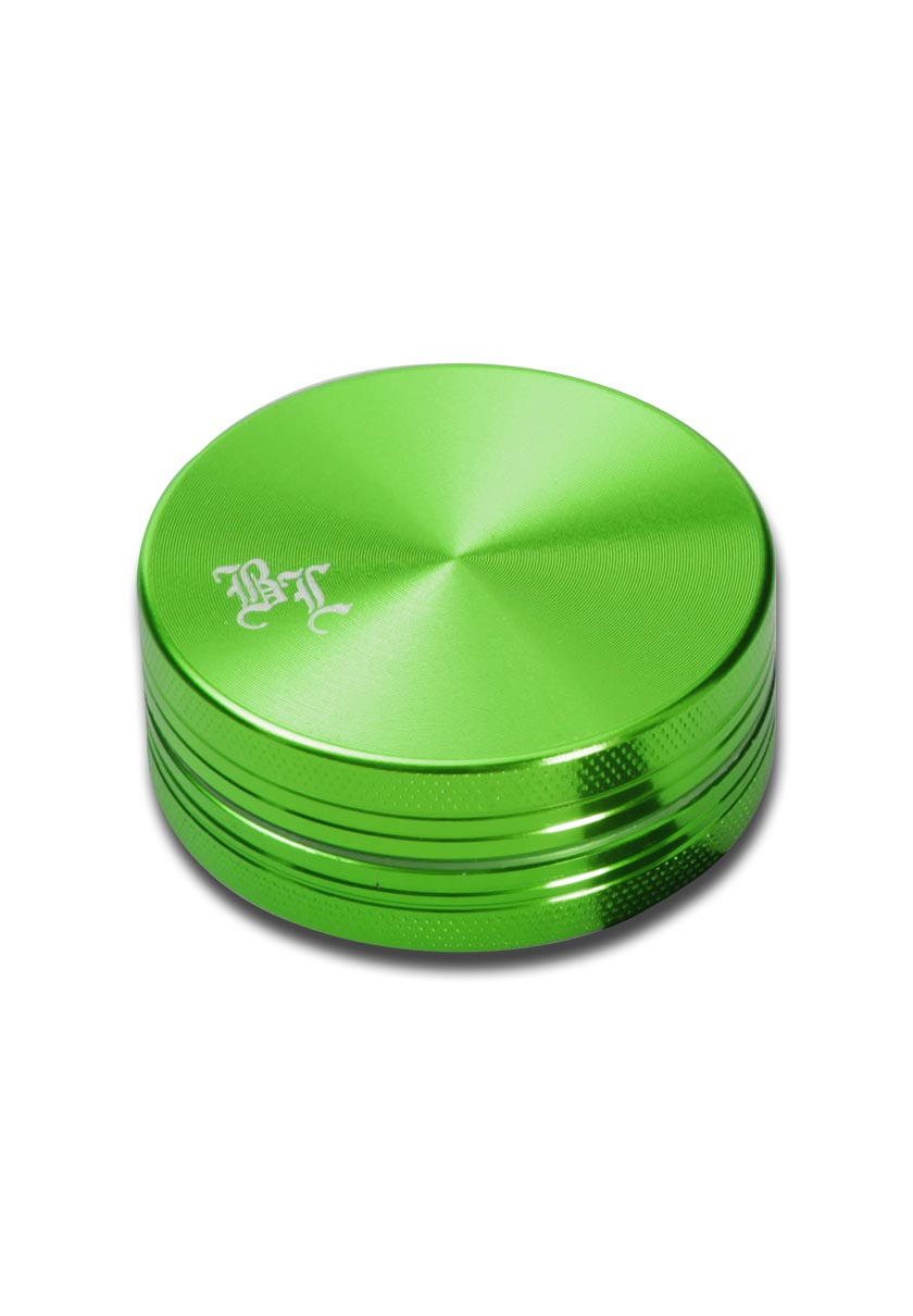 Black Leaf Aluminium-Grinder 2-teilig