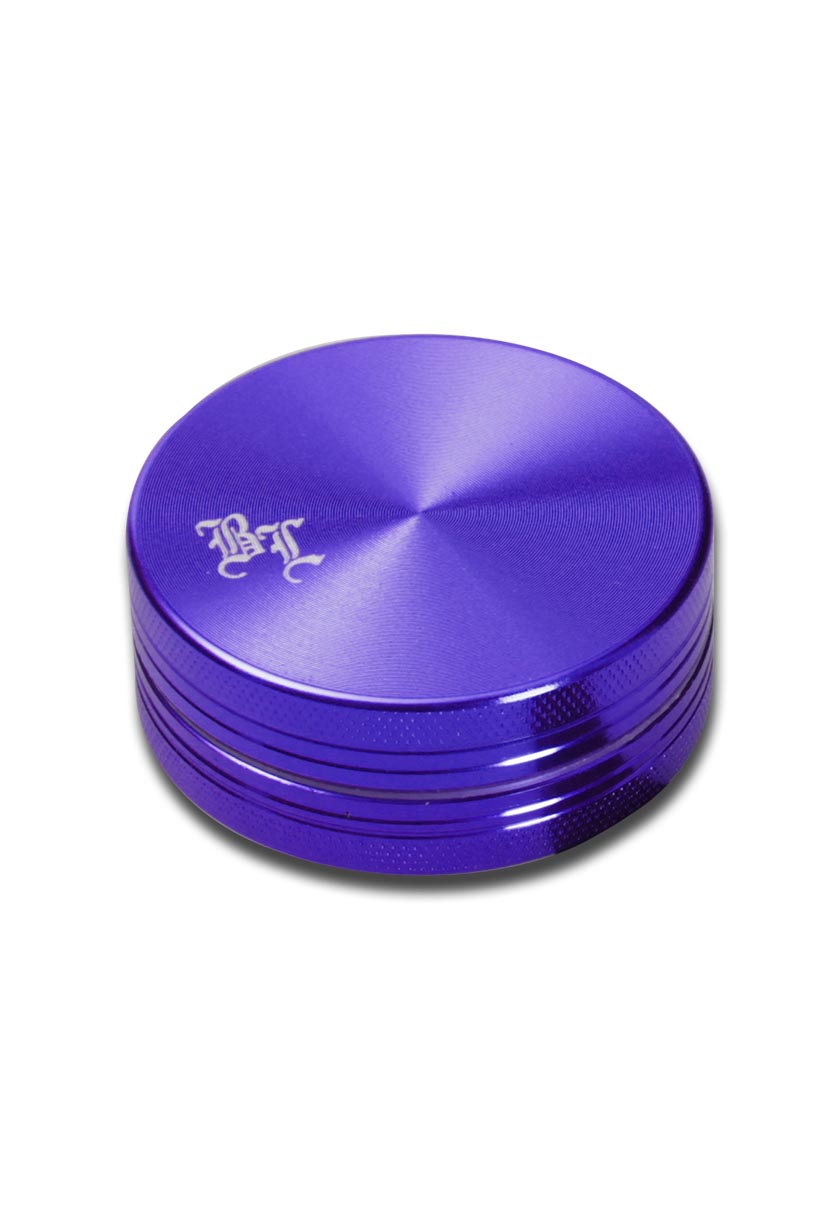 Black Leaf Aluminium-Grinder 2-teilig