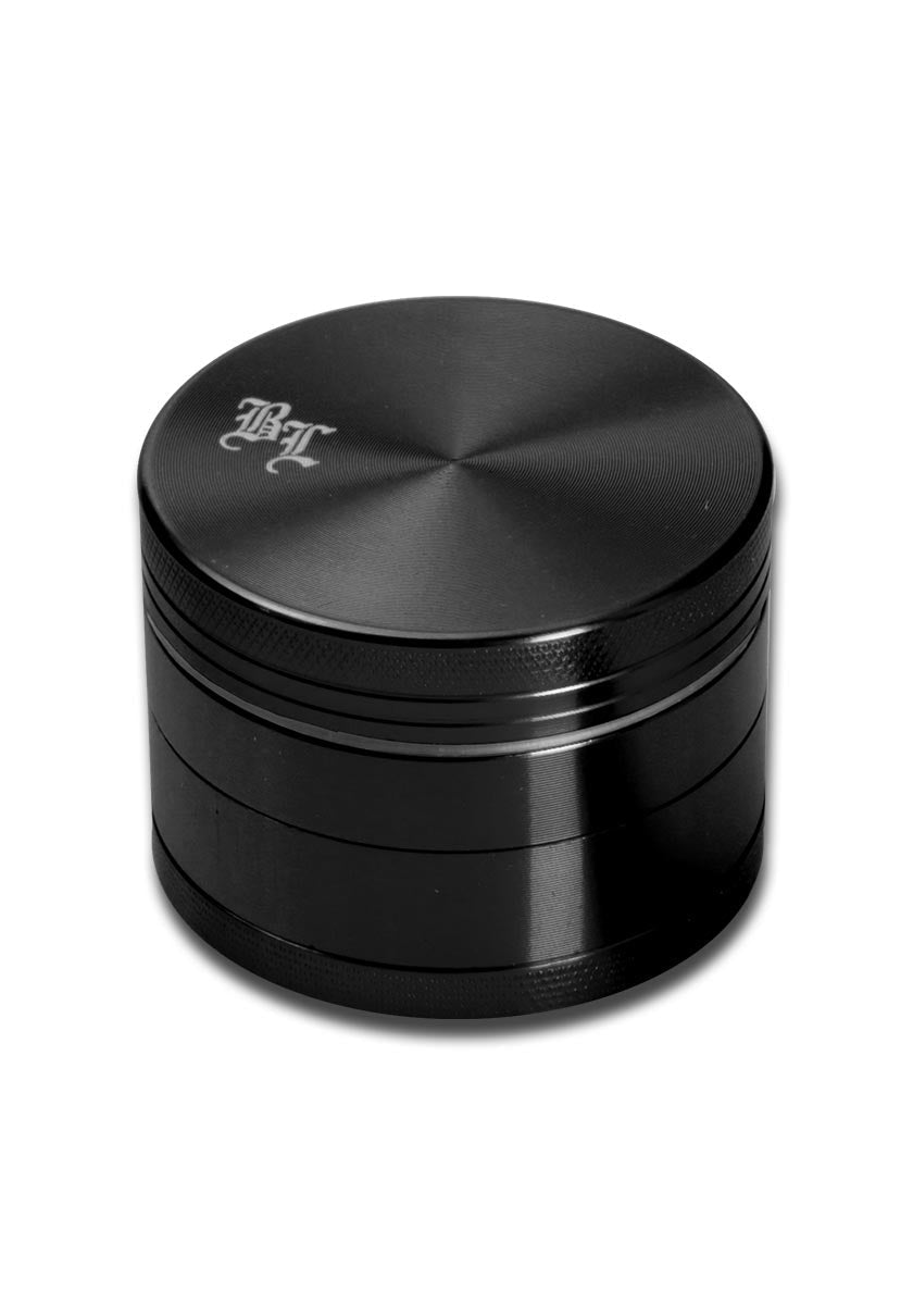 Black Leaf Aluminium-Grinder 4-teilig mit Magnet